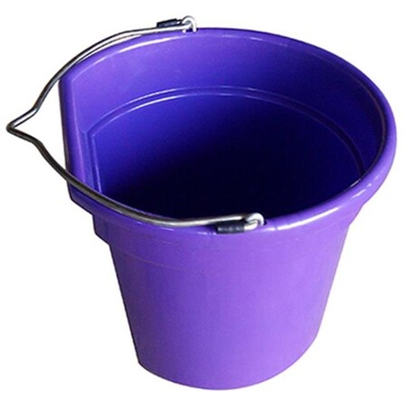 Fancy Feline MR20QP-FSB-PURP 20 Quart Purple Flat Bucket